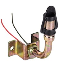 Halter Rundumleuchte &Oslash;24mm 90&deg; drehbar 12&ndash;24V Kabel Warnleuchte Traktor LKW NFZ