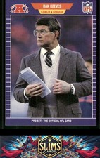 1989 Pro Set Denver Broncos Dan Reeves #114