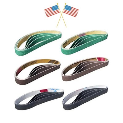 24 Pcs 1/2'' x 12'' Replacement Belts for Work Sharp Knife Sharpener