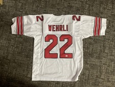 Autographed/Signed Roger Wehrli HOF 07 Arizona Red Football Jersey JSA COA