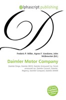 Frederic P. Miller (U. A.) | Daimler Motor Company | Taschenbuch | Englisch