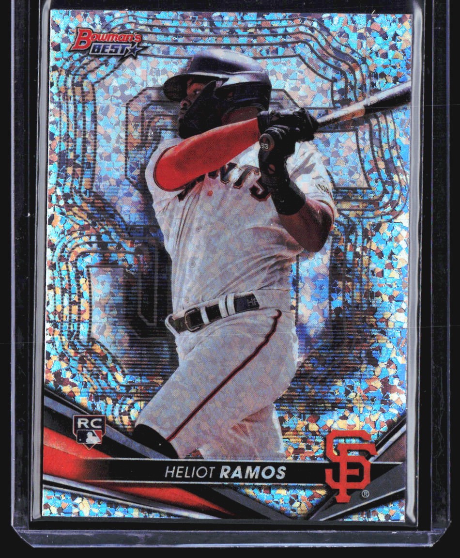 2022 Bowman's Best HELIOT RAMOS Giants SP Mini-Diamond Refractor /299 #62