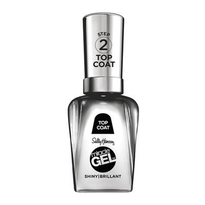Miracle Gel , Shiny Top Coat, Long Lasting, Gel-Like Formula, No UV Lamp Needed,