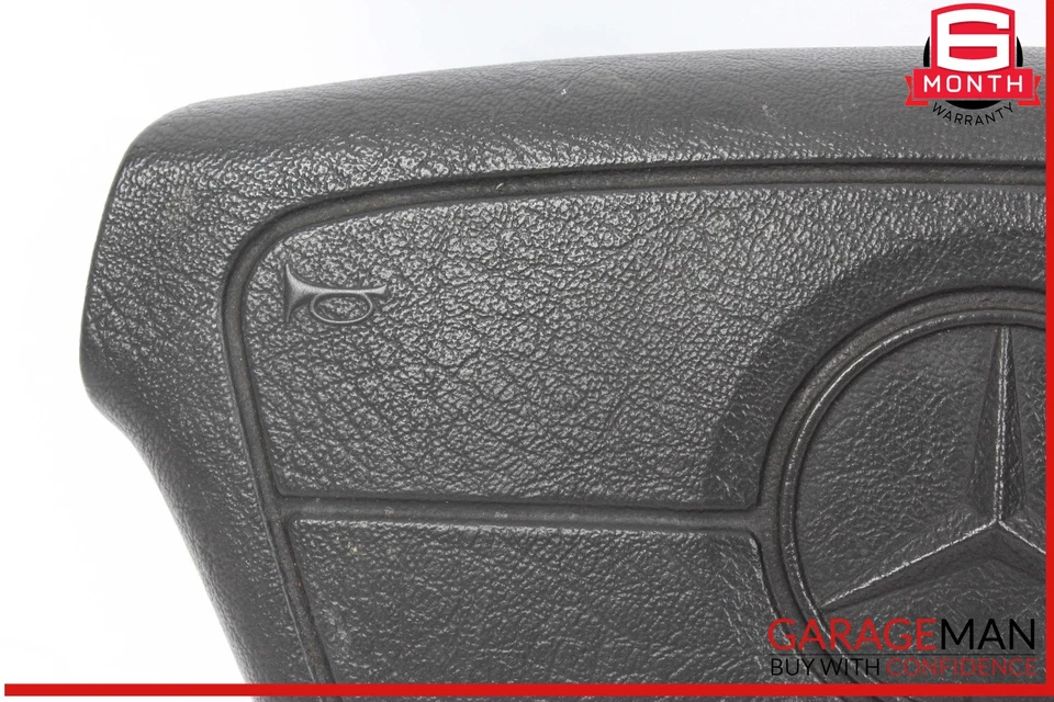 92-99 Mercedes W210 E300 Volante SRS Airbag Air Bag Negro OEM Foto 2 de 4