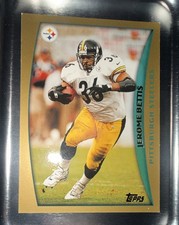 Topps 1998 Jerome Bettis #50 Pittsburgh Steelers NFL Football Card