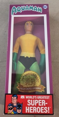 Mego Aquaman 8'' Action Figure DC Universe World's Greatest Super Heroes Boxed