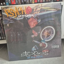 Psycho Gangsta – Stories Of The Jack  LTD 250 NEW! in shrink LP HARDCORE Gangsta