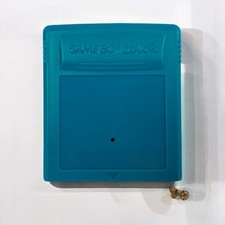 NEW GameBoy Color Cartridge Shell Teal Blue Nintendo GBC Replacement Game Boy