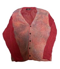 ISSEY MIYAKE MEN Mesh Cardigan Size 4 Made in Japan