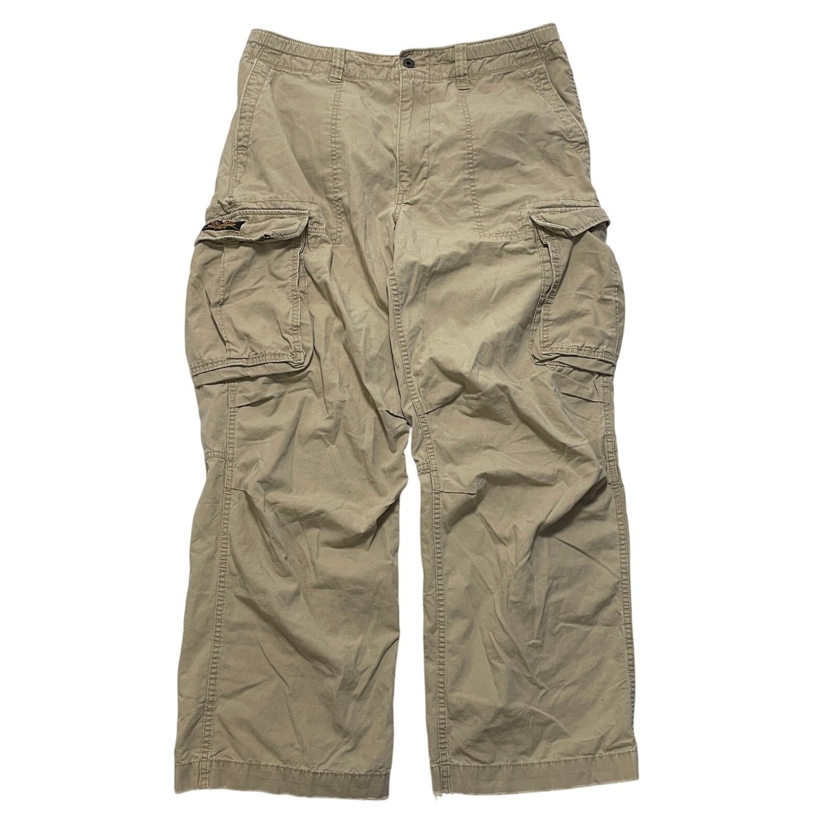 希少 Polo by Ralph Lauren cargo pants y2k Vintage Polo Ralph Lauren Pants Mens 30x30 Blue Paratrooper