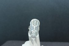 Silver  Ring Size 7 7.05 grams