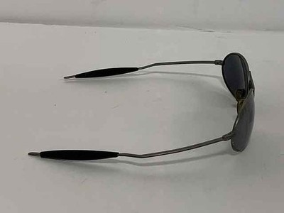 OAKLEY sunglasses E WIRE metal frame Y2K 00s OLD matte silver Used