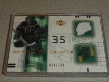 2001 UD UPPERDECK MASK JERSEY COLLECTION MARTY TURCO 54/100 CARD JP-MT NHL