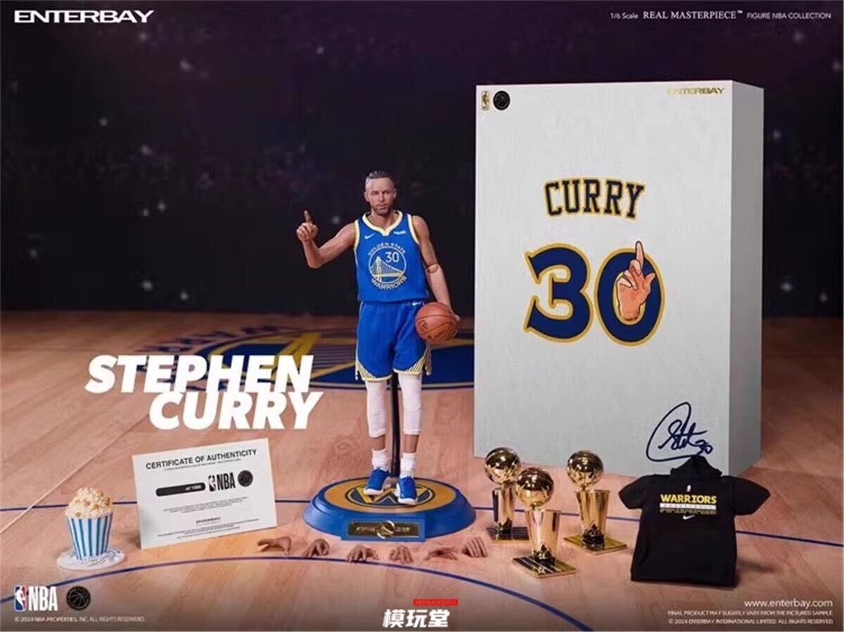 エンターベイ　ステフィン・カリー（Stephen Curry）フィギュア エンターベイ 1/9 モーションマスターピース コレクティブル