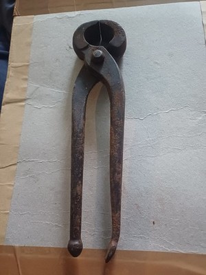 Vintage Elliott - Lucas Pincers Tischlerzange Nips ? nagelzieher 