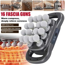 16-Head Massage Gun Set, Deep Tissue Percussion Massager, Electric Massage Gun