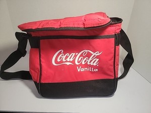 Coca-Cola Vanilla Bag Insulated Soft Cooler Bag Red w/Adjustable Strap