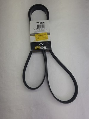Driveworks 710K6 Serpentine Belt Cadillac Chevrolet Buick Ford Mercury 1987-2013