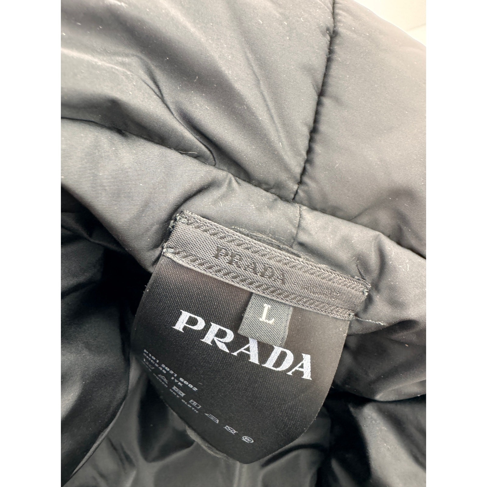 PRADA Padded Re-Nylon Bucket Hat Puffer Bucket Hat Triangle Logo L Large CLASSIC thumbnail 6