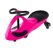 Wiggle Car Ride On Toy No Batteries Twist Swivel Hot Pink Black Lil Rider Gears