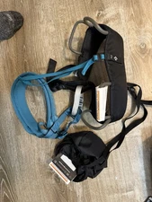 Black Diamond Momentum Harness Package Women's S Color Aqua Verde !! Read