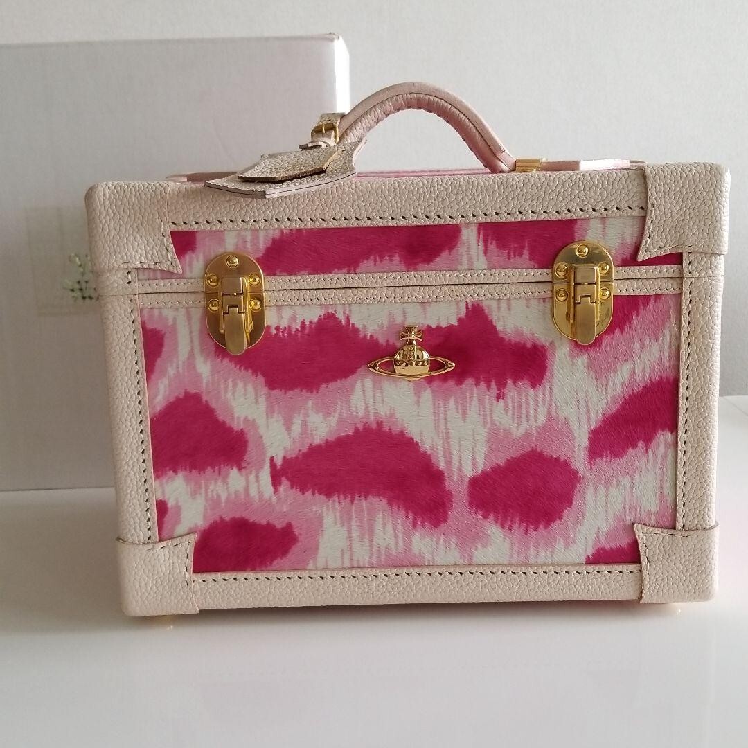 Vivienne Westwood Harako Leopard Pink Vintage Make Box 12.5 Vivienne Westwood Harako Leopard Pink Vintage Make Box 12.5