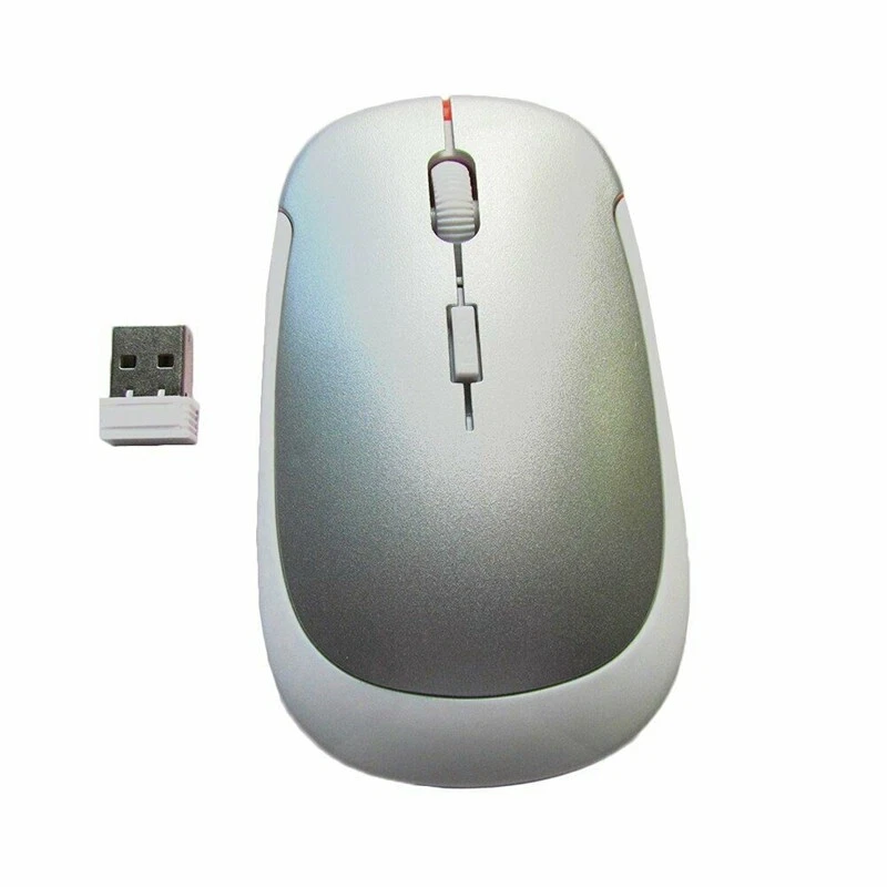 Optical Mouse For 2.4 GHz Scroll Cordless Mice USB PC Computer Wireless - Image 3 of 4