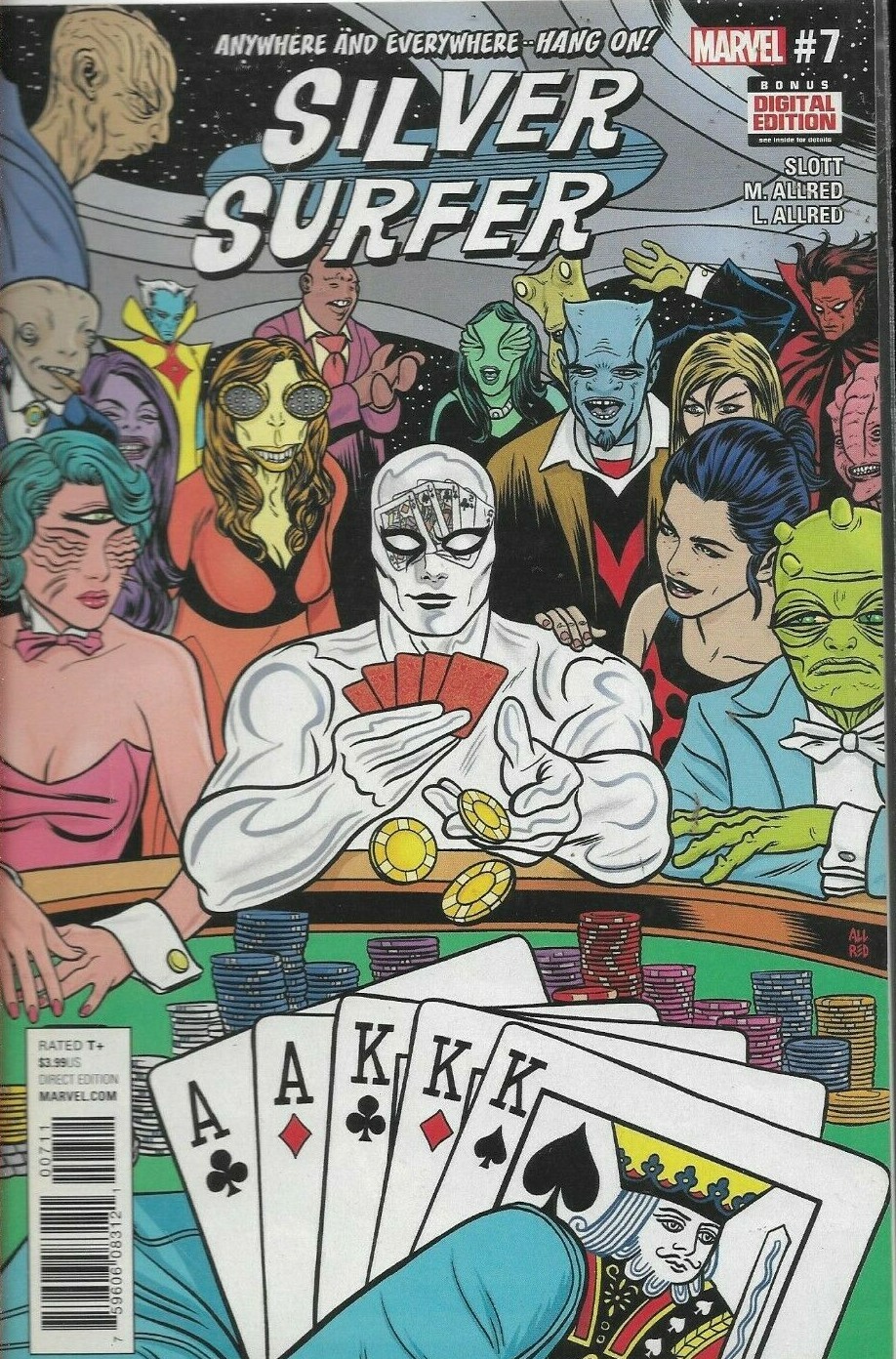 SILVER SURFER (2016) #7 - Back Issue (S)