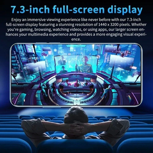 7.3" Unlocked S23Ultra 4G 5G Smartphone Android 16GB+1TB Dual SIM Mobile Phones- - Picture 6 of 27