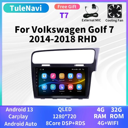 14-18 For VW Volkswagen Golf7 Golf 7 GPS Screen Car Android Multimedia AutoRadio - Picture 17 of 40