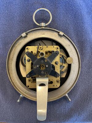 ドイツMauthe '50 BrassTableClock 真鍮置時計　順調稼働 ドイツMauthe '50 BrassTableClock 真鍮置時計 順調稼働 【公式通販】