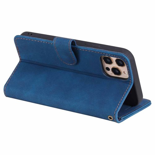 Para iPhone 14 13 12 11 6 7 8 Billetera Tarjeta Cuero Soporte Estuche Cubierta Bloqueo RFID - Imagen 18 de 53