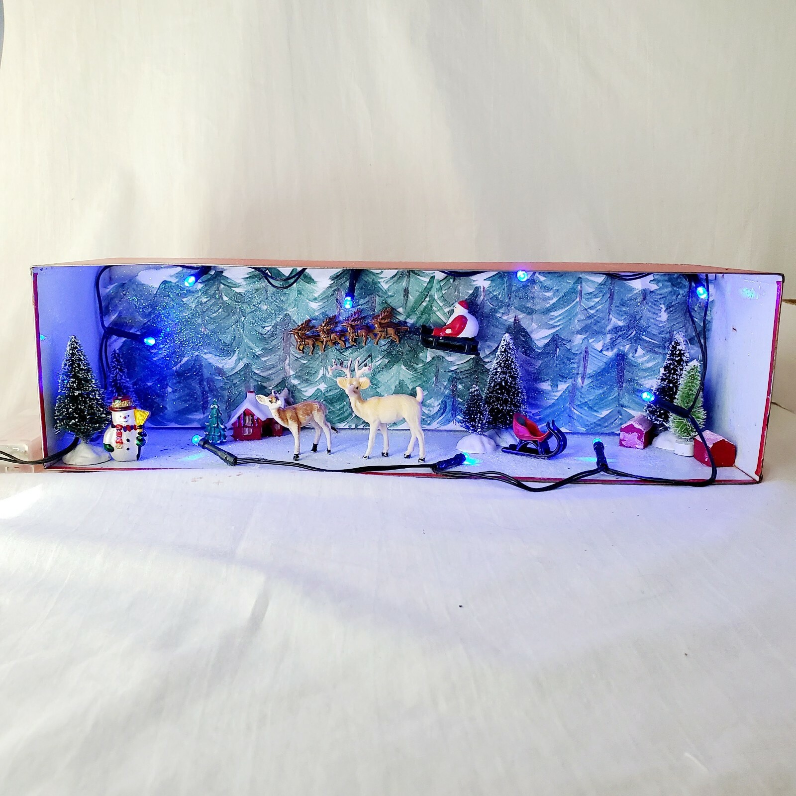Christmas in the Woods Scene Box eBay
