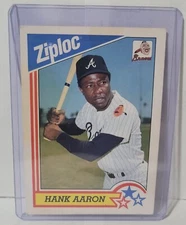 1992 Dowbrands Ziploc Hank Aaron 11