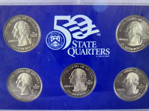2008 US MINT CLAD PROOF 14 COIN SET OGP/COA SEALED ORIGINAL OWNER FREE SHIPPING - 第 4/9 張圖片