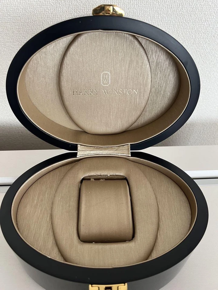 Harry Winston Genuino Reloj Caja Estuche Caja Vacía Joyero Reloj Usado Foto 2 de 4