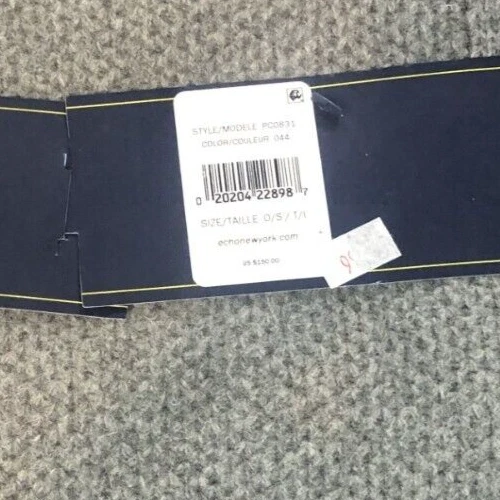 $150 Polo Ralph Lauren Conjunto de Sombrero y Bufanda Gorro de Lana Gris Azul Marino Poni Foto 3 de 4