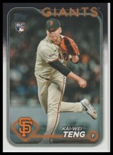 2024 Topps Update Kai-Wei Teng San Francisco Giants