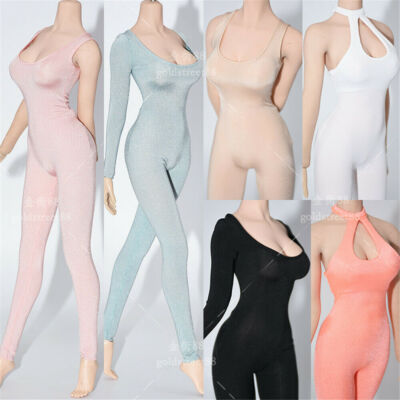 1/6 tbleague phicen Female Tight Suit Clothes jumpsuits fit 12'' Figure Toy