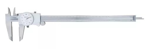 Mitutoyo 505-747 D12"TXW Dial Caliper, OD Carbide, 0.1"/Rev, 0"-12", 0.001", 11 