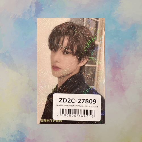 Tarjeta fotográfica ENHYPEN Universal Japón Lucky Draw número limitado DIMENSION SENKOU PC - Imagen 13 de 36
