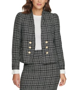 dkny plaid blazer
