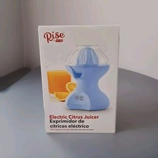 Rise by Dash Blue Electric Citrus Juicer with Easy Pour Spout