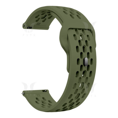 Silikon Atmungsaktives Armband Für Huami Amazfit GTR 4 3 2 2e GTS 4 3 2e Bip 6 5