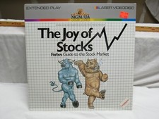 New Sealed THE JOY OF STOCKS Forbes Guide To The Stock Market Laserdisc NOT DVD