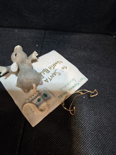 Charming Tails "Letter To Santa" DEAN GRIFF Ornament Christmas 1997 - Picture 5 of 6
