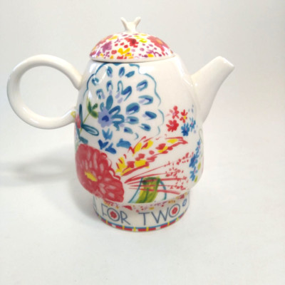 Anthropologie Mason Tea for Two Teapot with Lid Only Floral No Cups