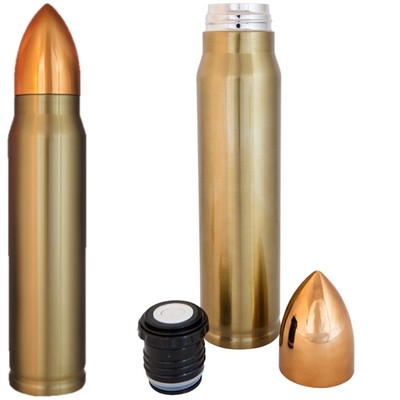 ARMEE MUNITION KUGELFLASCHE 500ml 1000ml EDELSTAHL THERMO VAKUUM HERREN GESCHENK