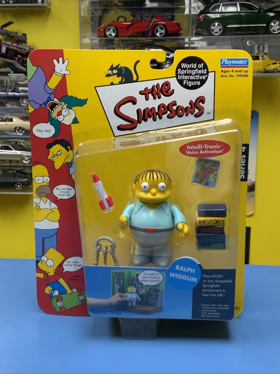 Playmates Simpsons intelli-tronic Interactive Figure Sealed