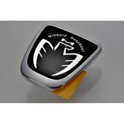 日美　エンブレムレジェンド　105WN TOYOTA ZZW30 Genuine MR2 MIDSHIP RUNABOUT Front Emblem Black 75314
